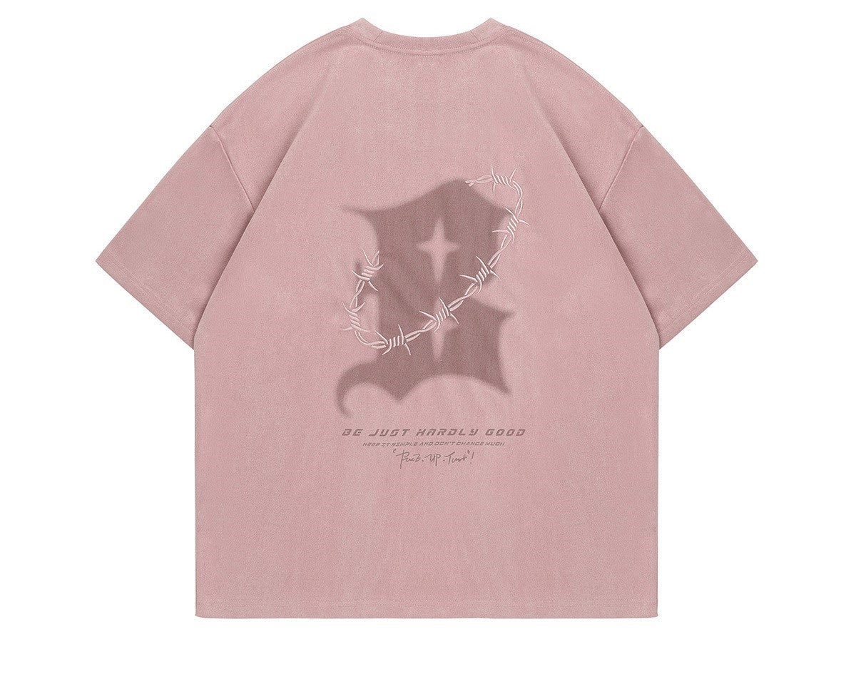 BJHG "Thorns" Suede Tee