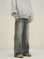 HJK Exclusive Curved Denim Jeans
