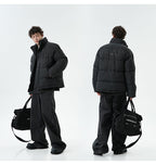 BJHG Monogram Print Puffer Jacket