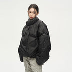 77F7GHT Overlapped Puffer Jacket