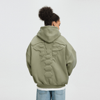 BONELESS Embossed Skeleton Hoodie