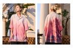 HARSH and CRUEL Painted Sunset Button-Up