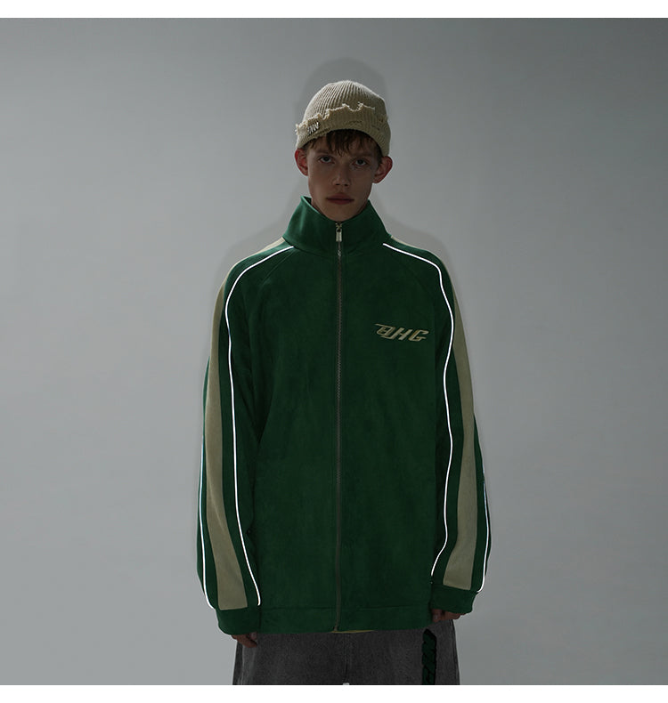 BJHG 3M Suede Track Jacket