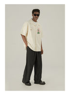 EMPTY REFERENCE Off-White Button-Up Shirt