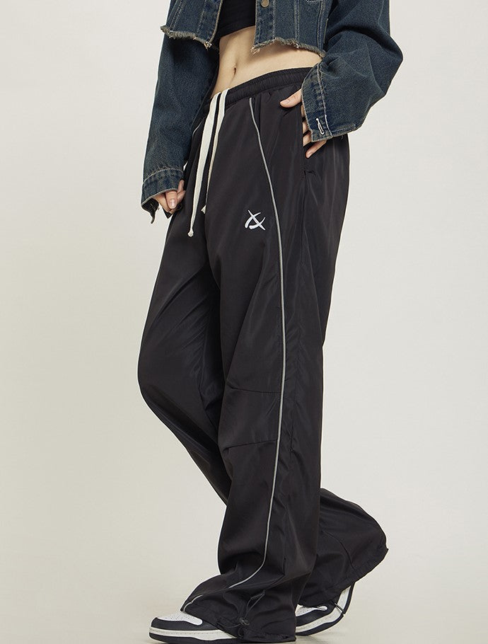 CTB Wide-Leg Track Pants