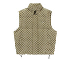BJHG Monogram Print Puffer Vest