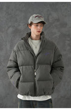 BJHG Suede Puffer Jacket