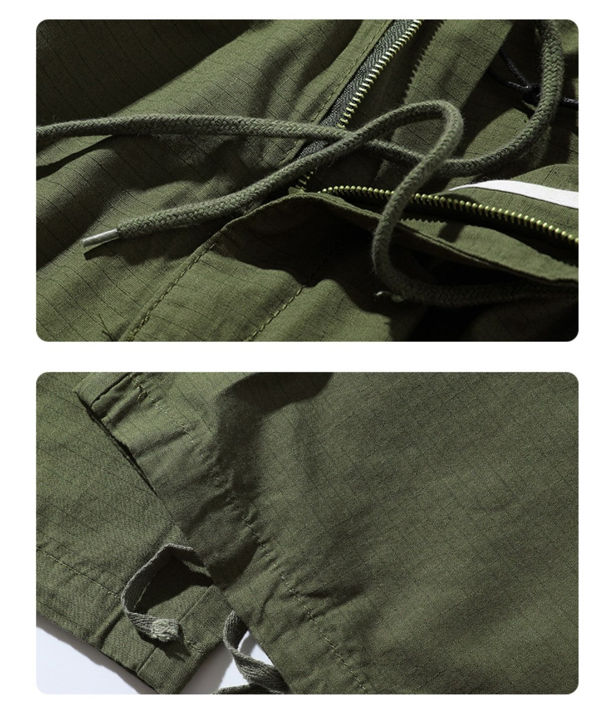 CTB Monochrome Baggy Cargo Pants