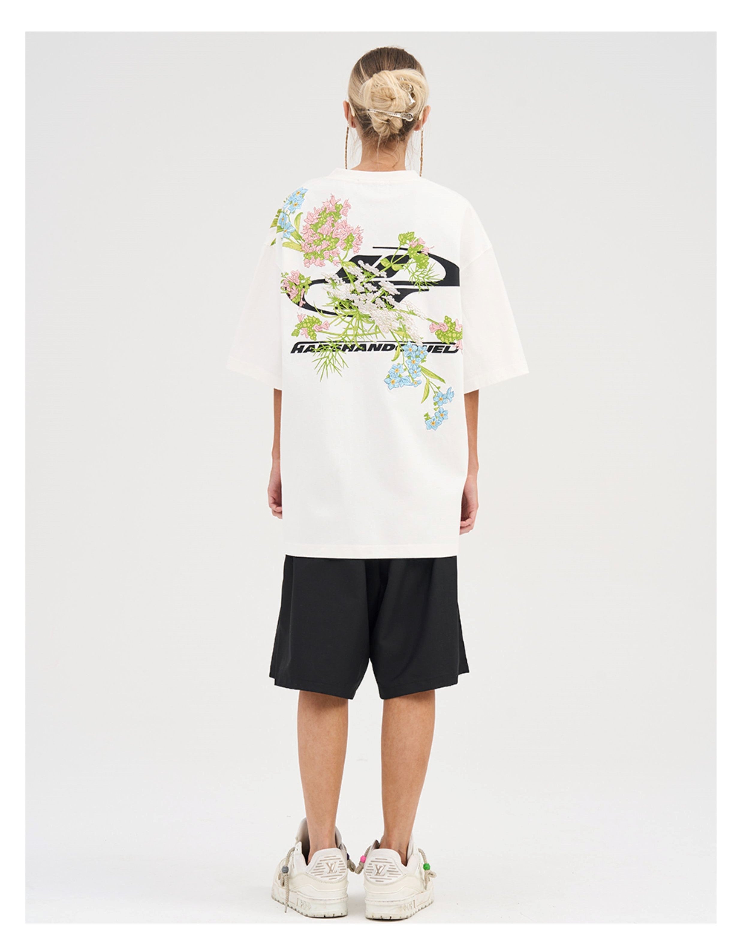 HARSH and CRUEL Embroidered "Bloom" Tee