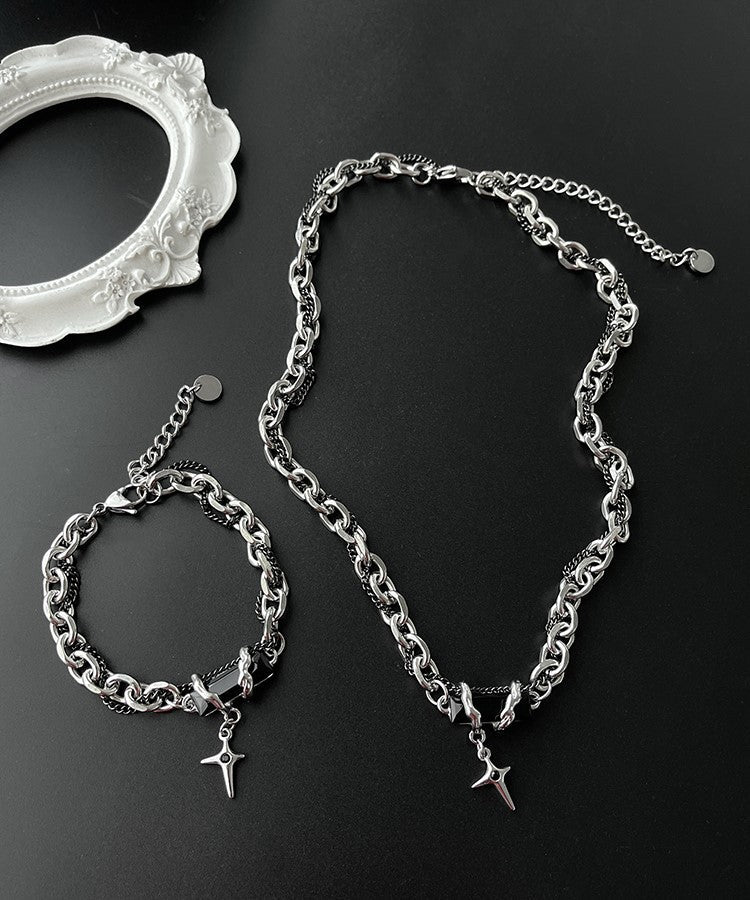 HEIMA Obsidian Thorn Bracelet
