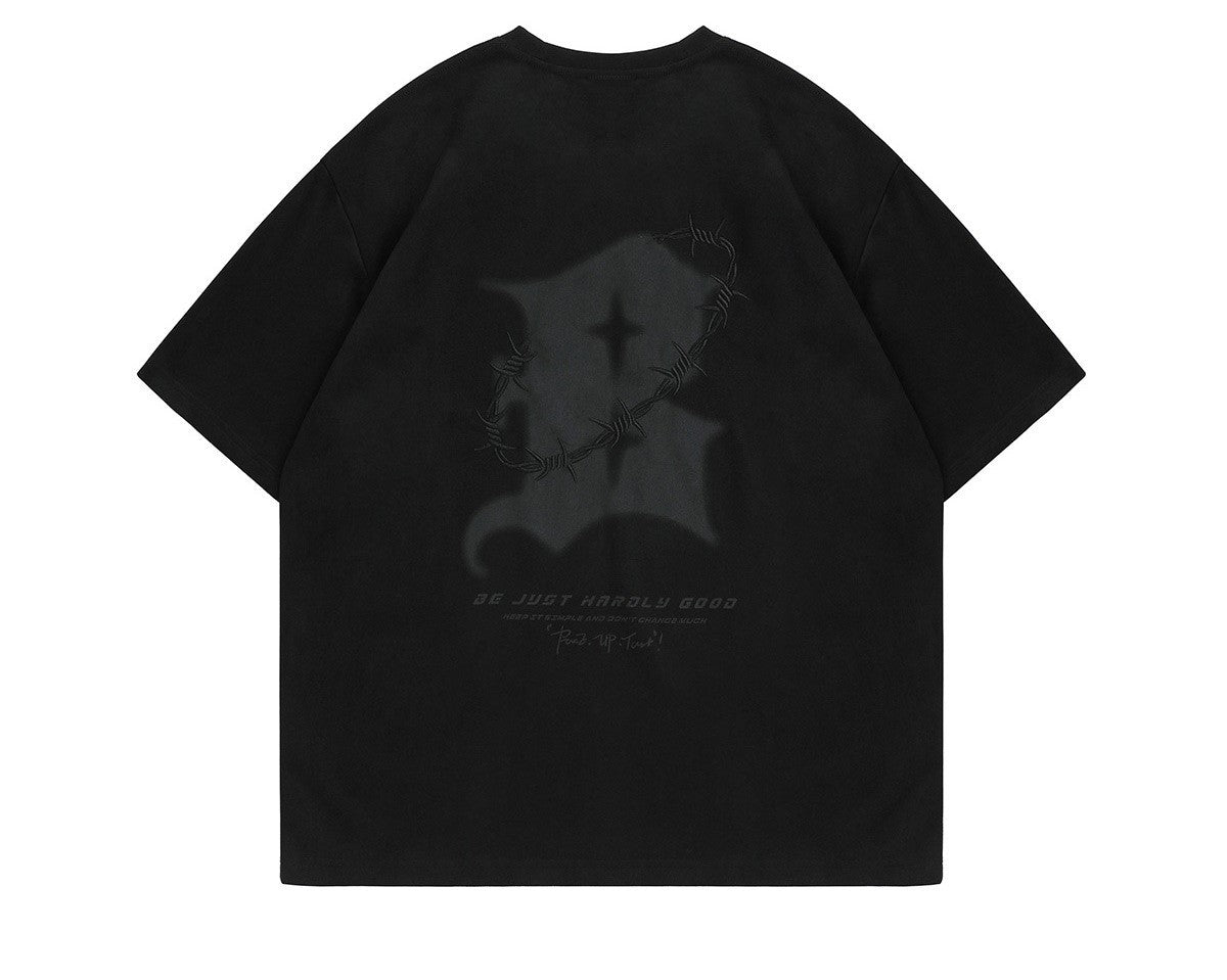 BJHG "Thorns" Suede Tee