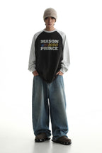 MASONPRINCE "1990" Contrast Long Sleeve