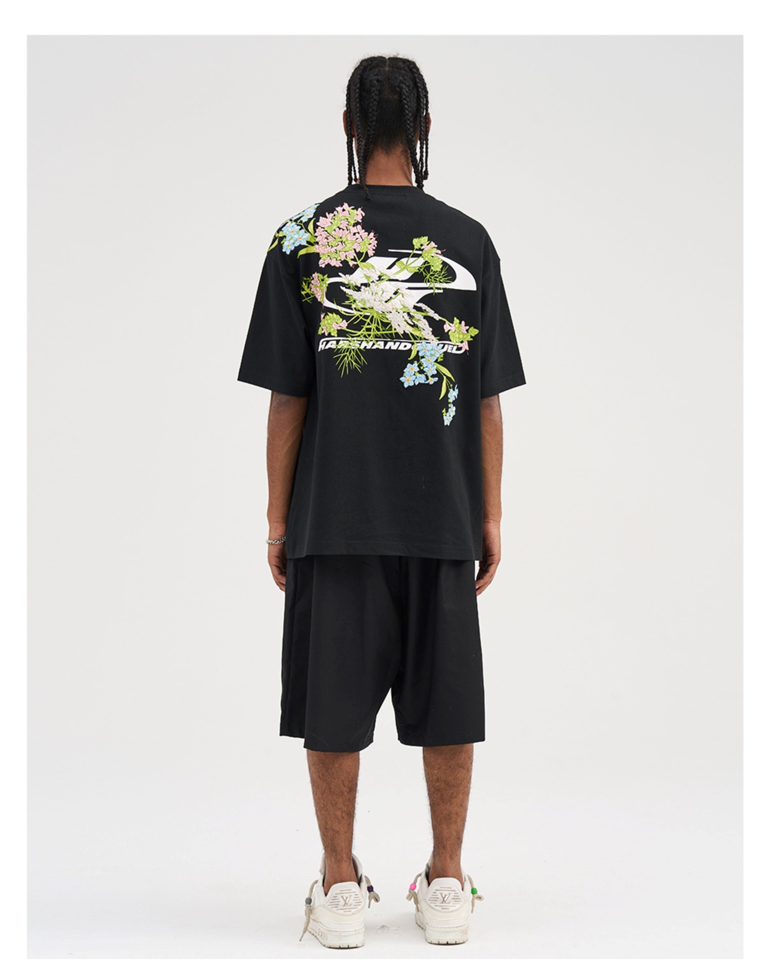 HARSH and CRUEL Embroidered "Bloom" Tee