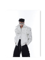 CulturE Pin-Buckle Biker Jacket