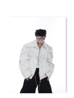 CulturE Pin-Buckle Biker Jacket