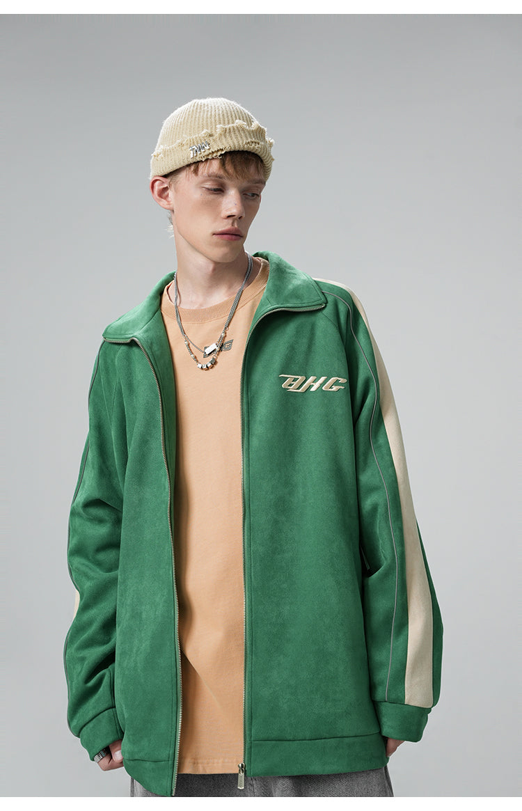 BJHG 3M Suede Track Jacket