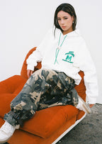 MEDM M Buckle Drawstring Hoodie