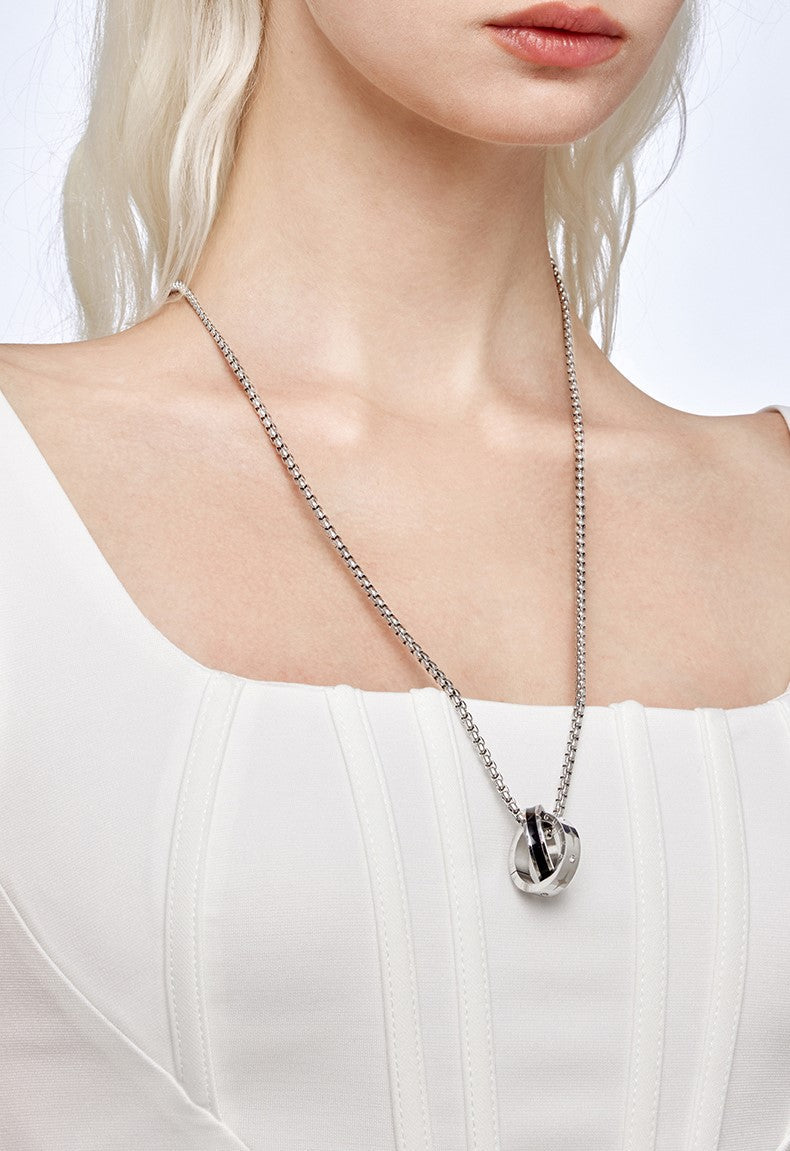 GUUKA Double Ring Necklace