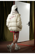 BJHG Suede Puffer Jacket