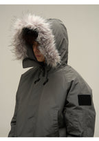 WLNEXT Faux-Fur Trimmed Parka Jacket