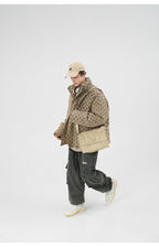 BJHG Monogram Print Puffer Jacket