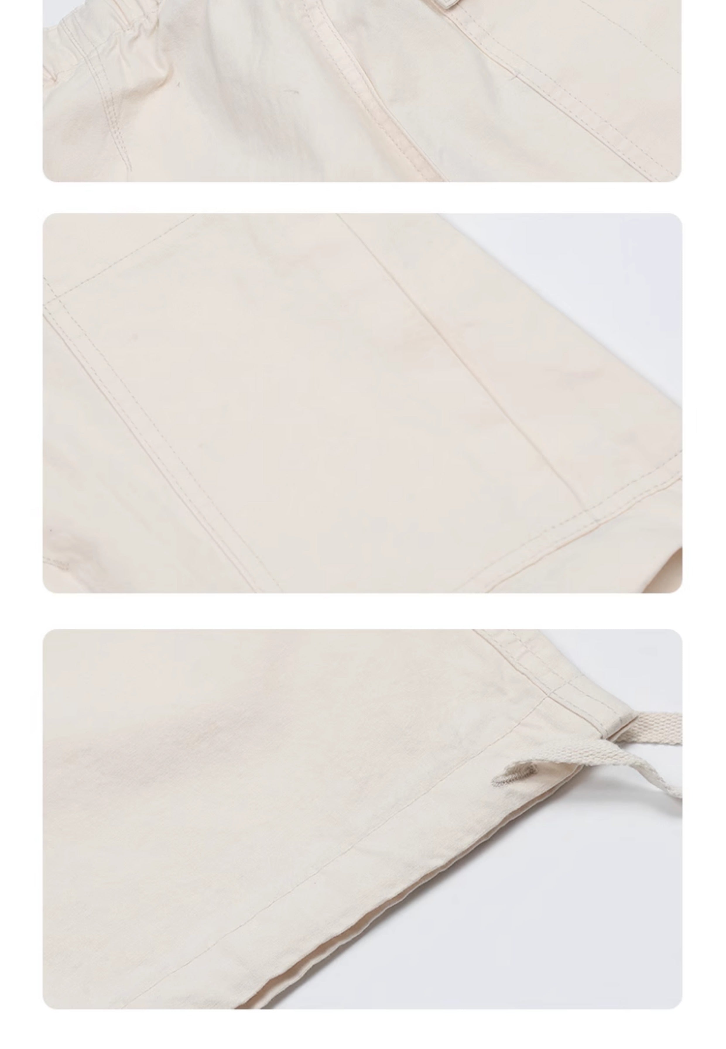CTB Pleated Baggy Cargo Pants