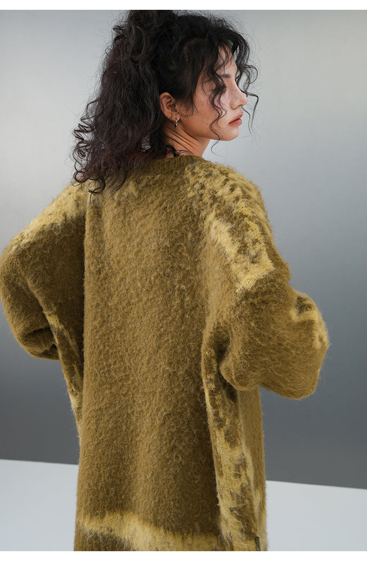 BJHG Textured Jacquard Sweater