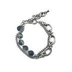 MINBIN Double-Layered Beaded Stone Bracelet