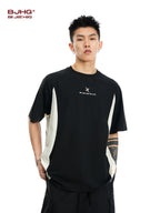BJHG Curve Contrast Tee