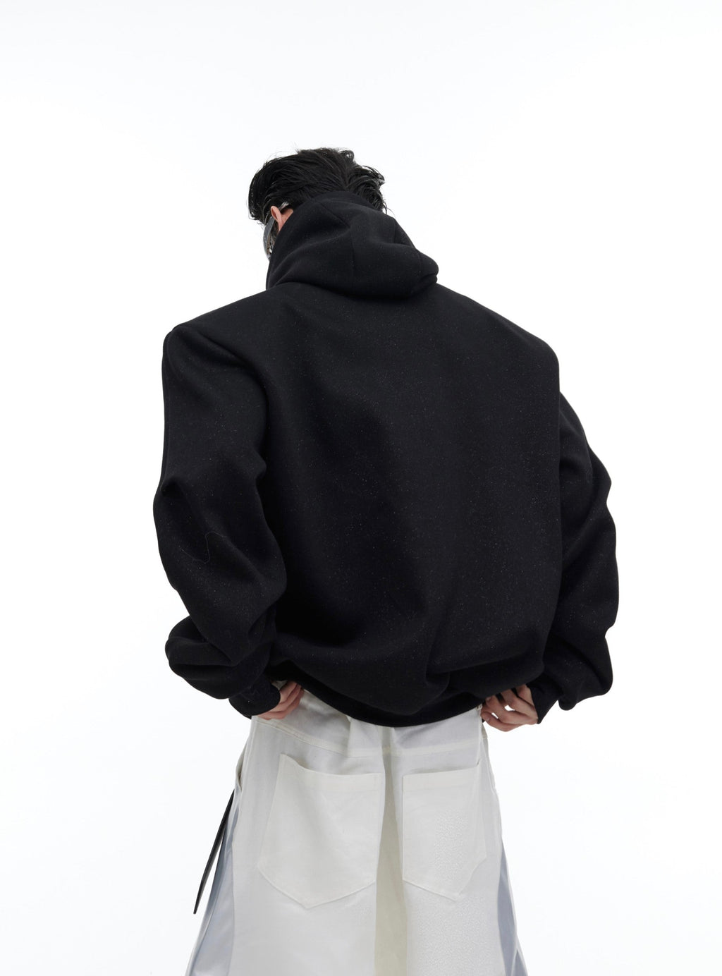 CulturE Silver-Studded Logo Hoodie