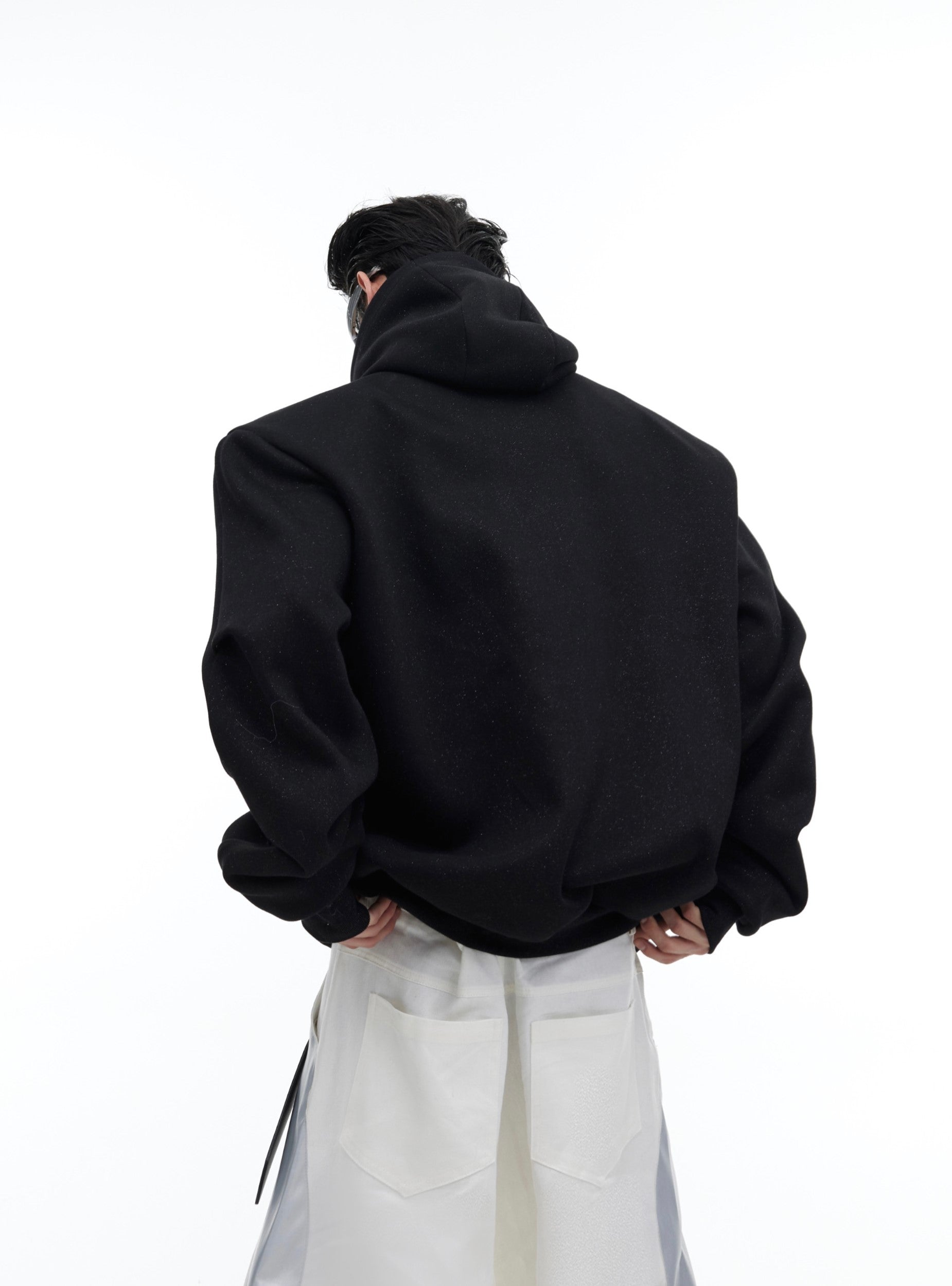 CulturE Silver-Studded Logo Hoodie