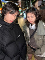 MASONPRINCE Striped Puffer Jacket
