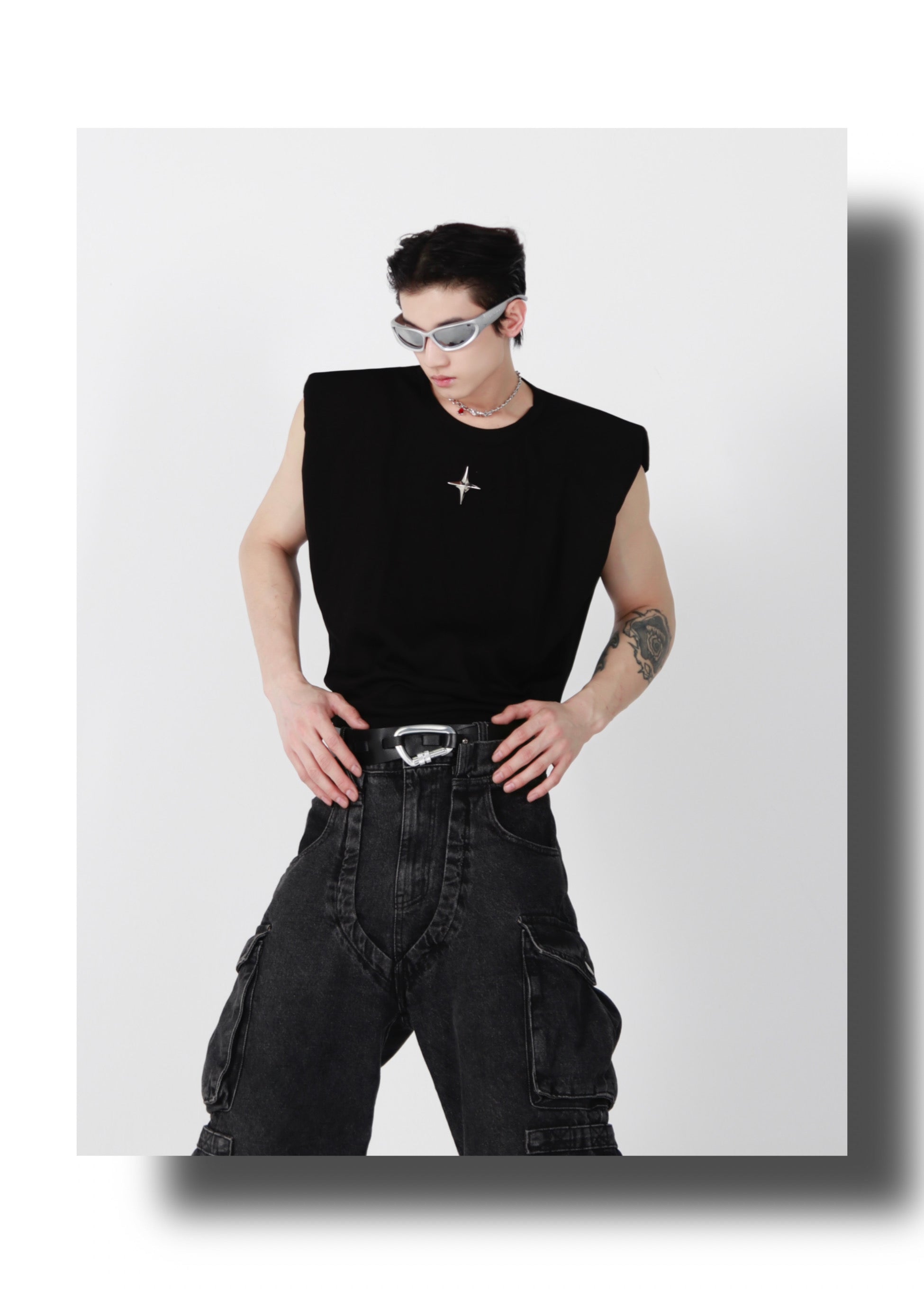 CulturE Star Spike Tank Top