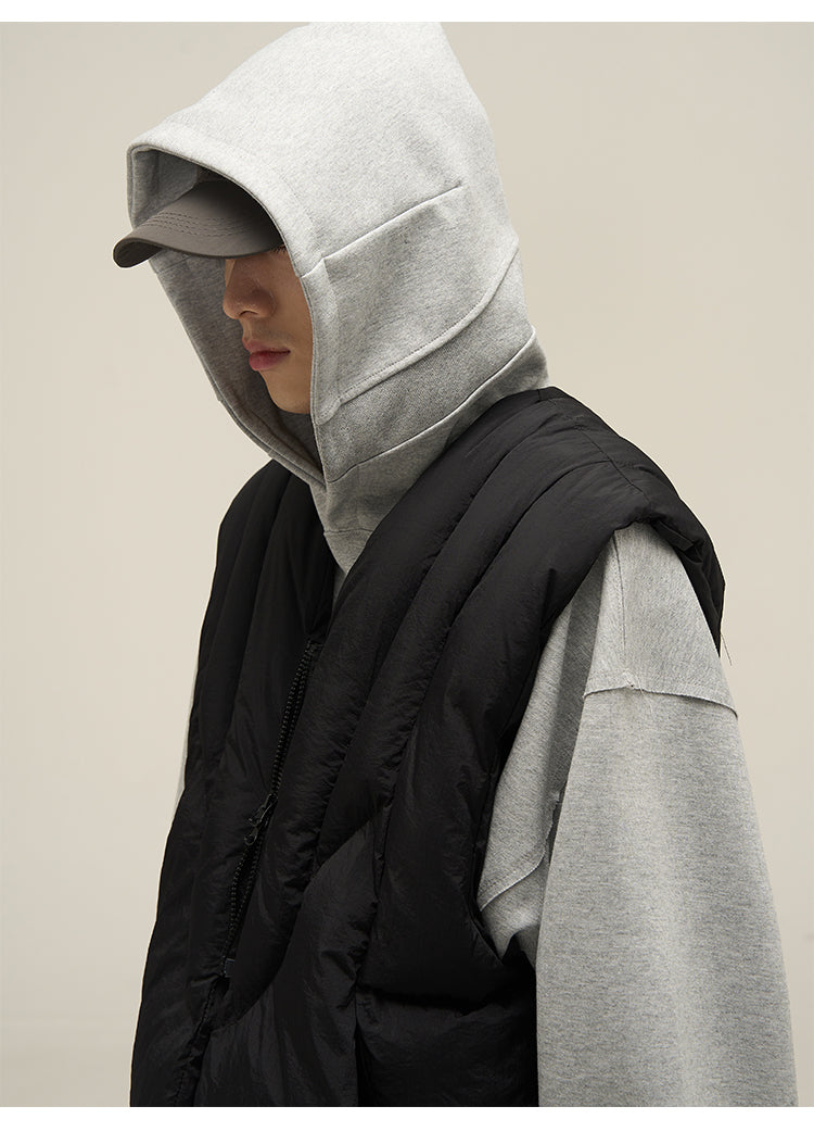 Paneled Puffer Vest