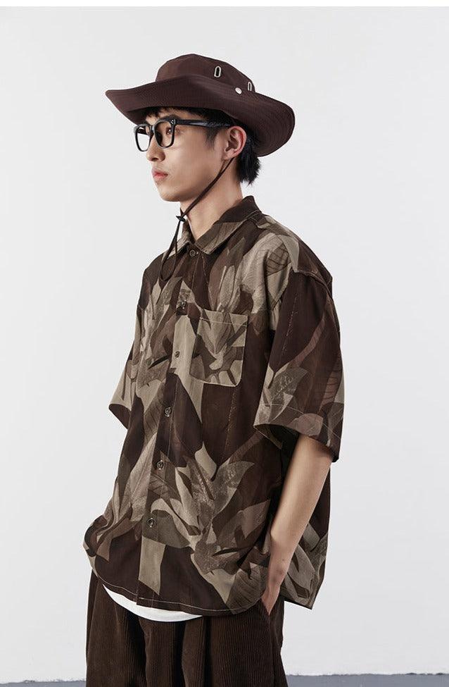 Mentmate Boxy Cut Lotus Shirt