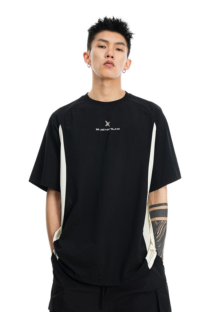 BJHG Curve Contrast Tee