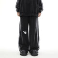 MRNEARLY Wide Leg Track Pants