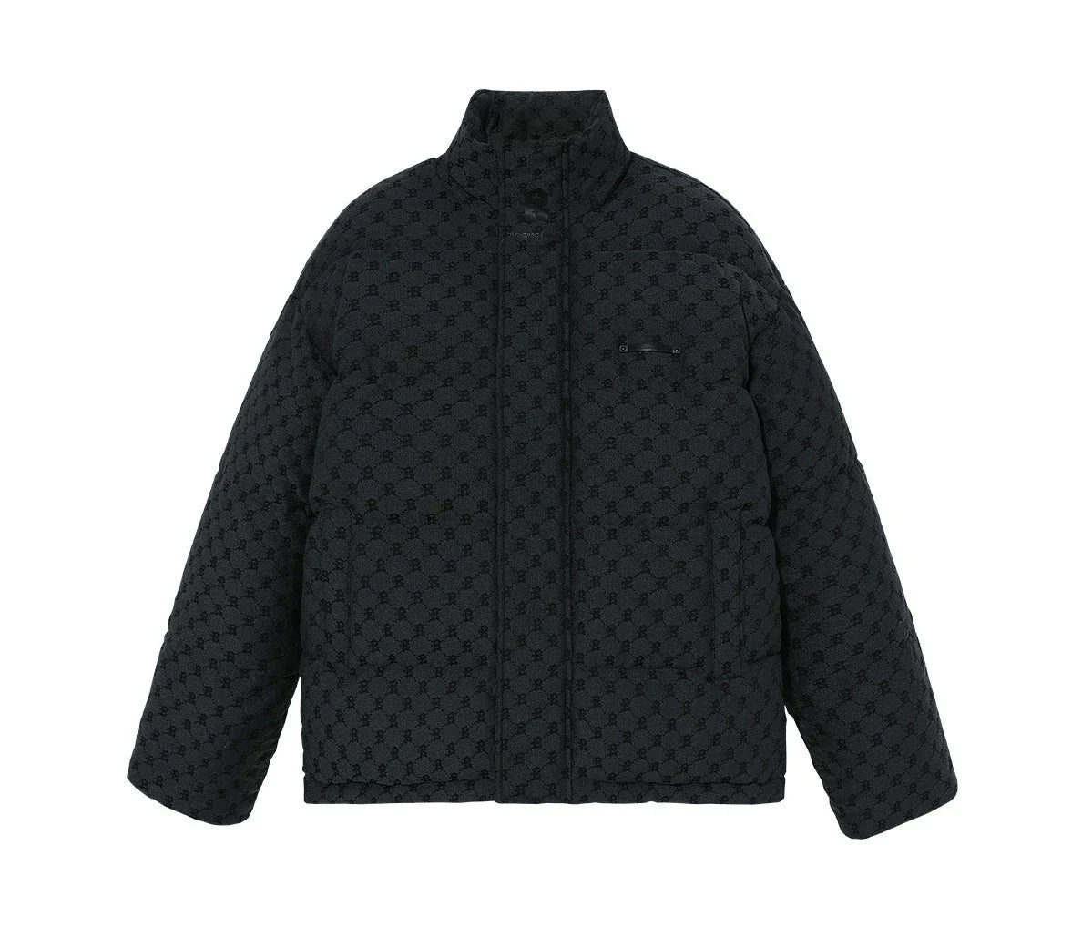 BJHG Monogram Print Puffer Jacket