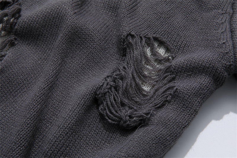 MaxDstr Ripped Grunge Sweater