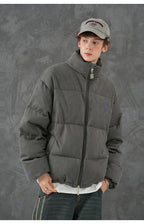 BJHG Suede Puffer Jacket