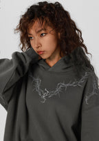 JHYQ Thorn Collar Hoodie