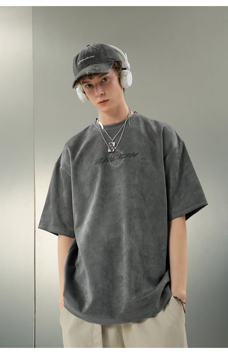 BJHG "Thorns" Suede Tee