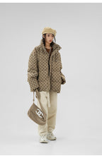 BJHG Monogram Print Puffer Jacket