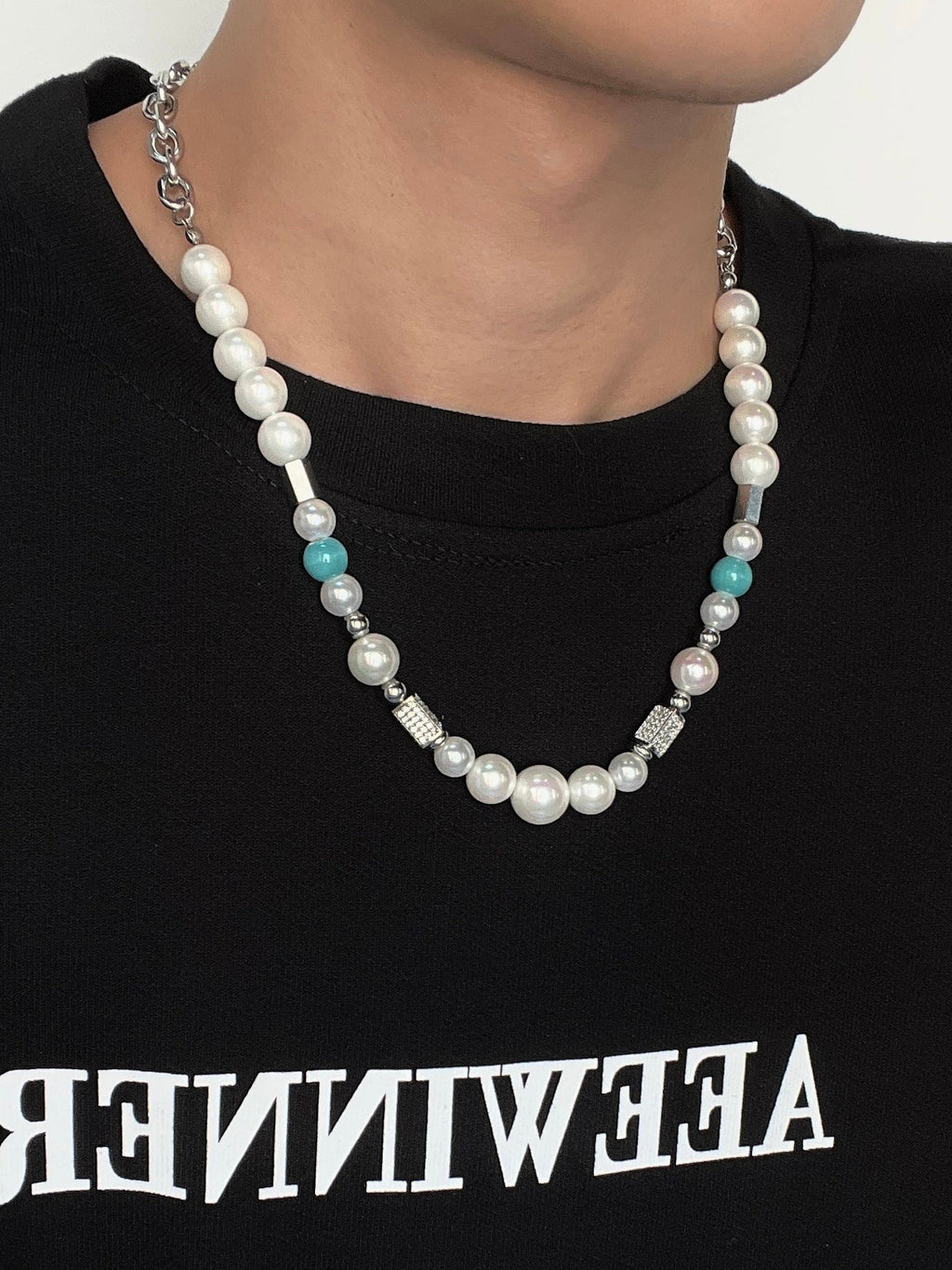MINBIN Tiru Pearl Necklace