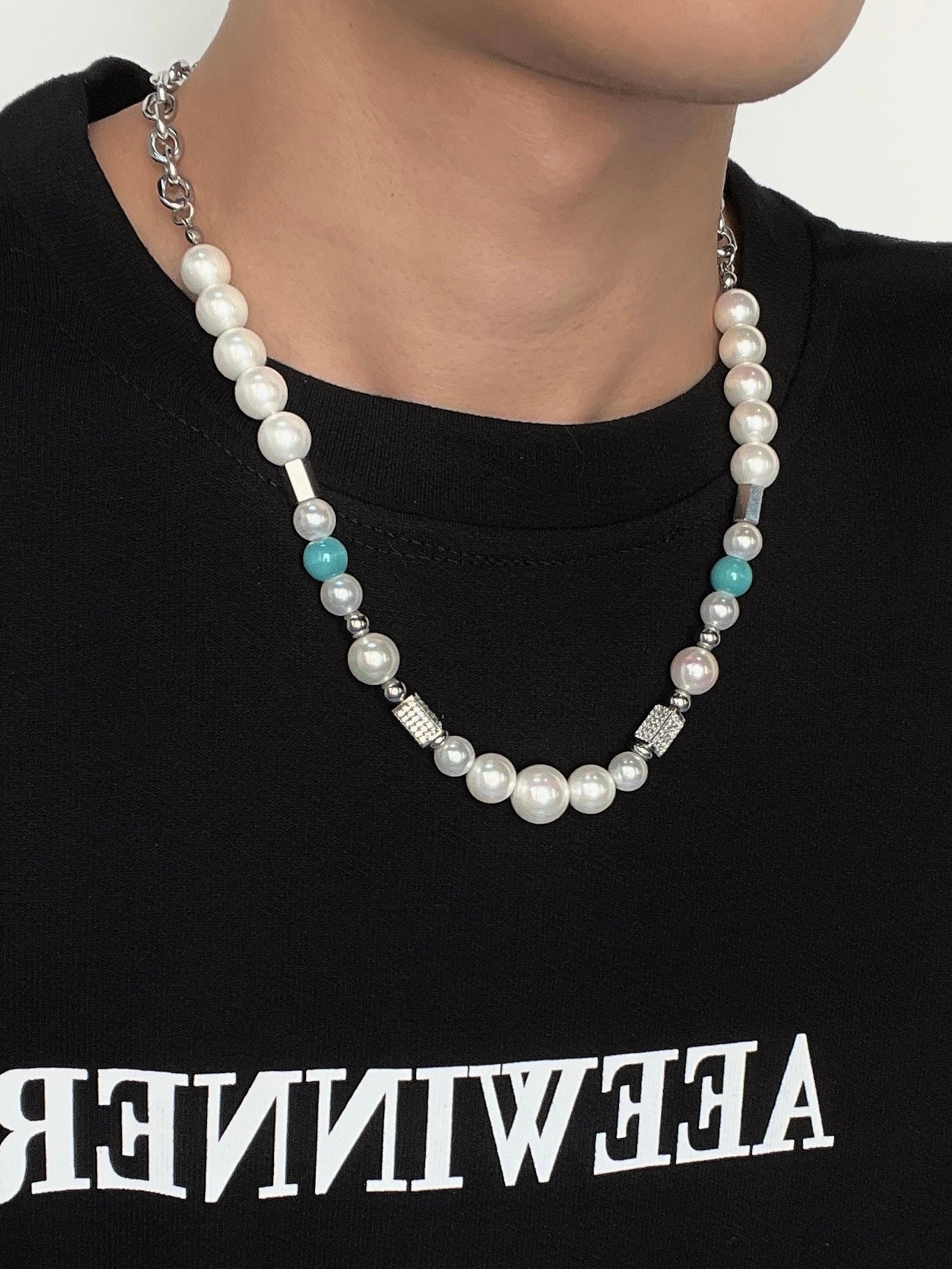 MINBIN Tiru Pearl Necklace