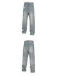 BJHG Star Spike Washed Denim Jeans