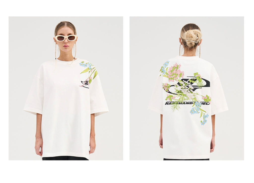 HARSH and CRUEL Embroidered "Bloom" Tee