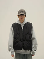 Paneled Puffer Vest