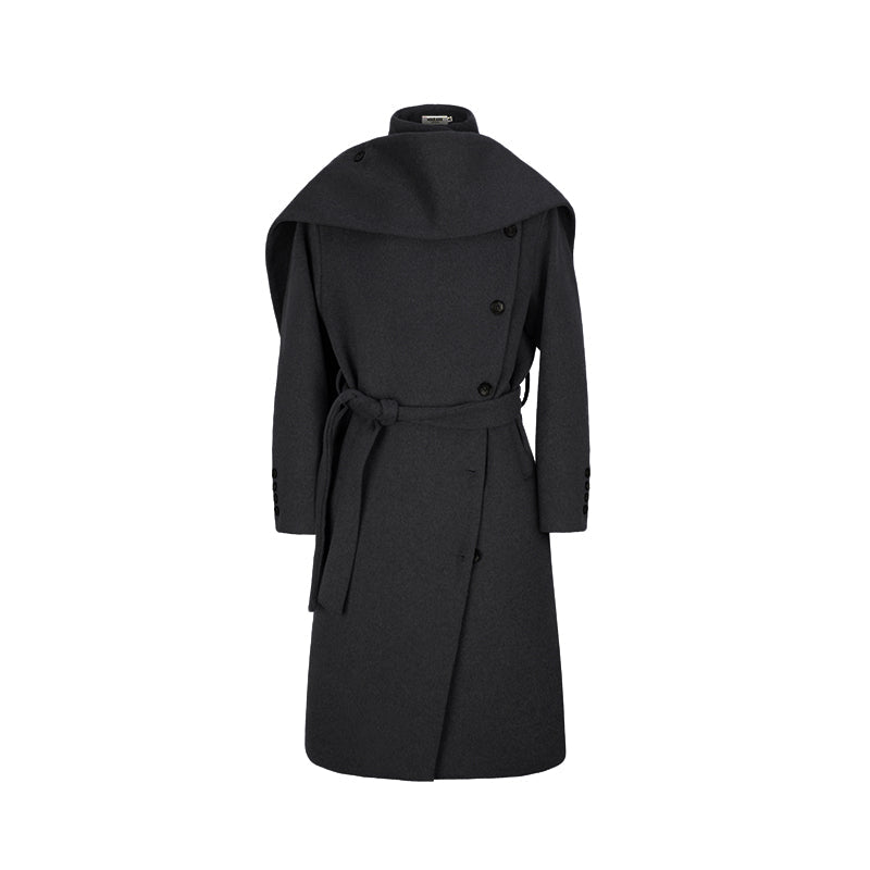KREATE Avant-Garde Modular Wool Overcoat