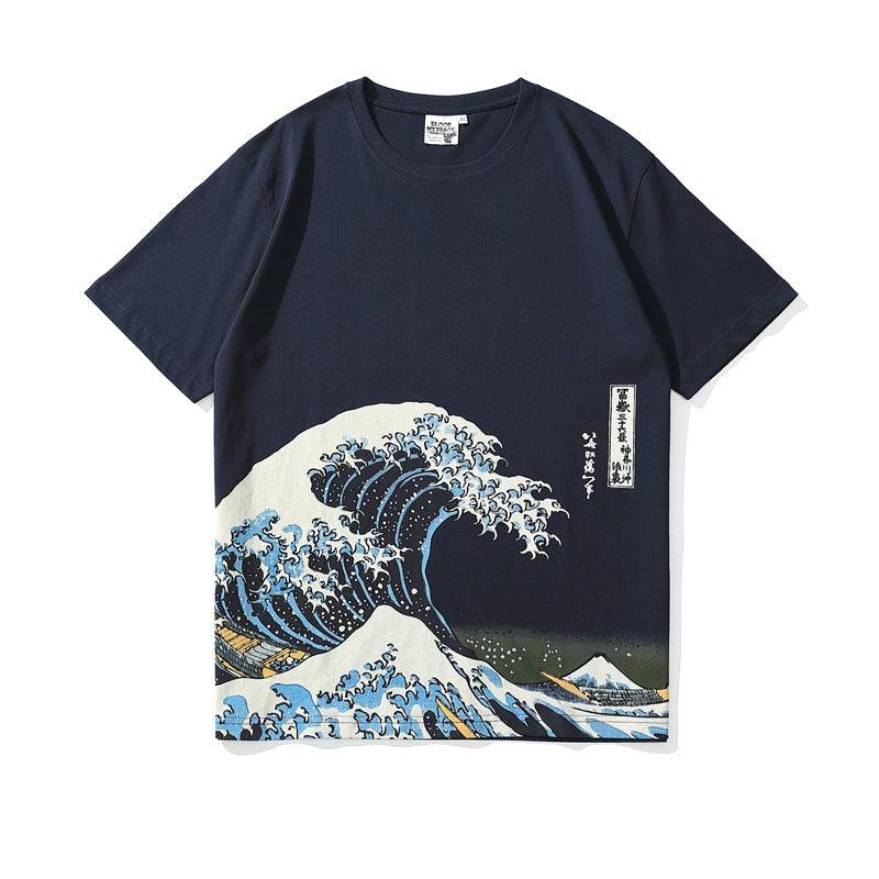 Great Wave Fitted Tee